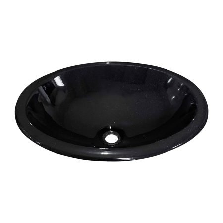 007 Cuba Oval Embutir Preta