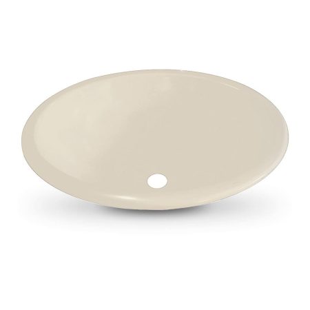 007 Cuba Oval Sobrepor - Bege - Marmodelta