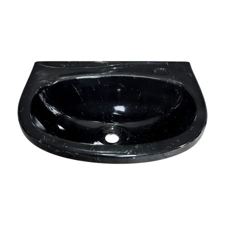012 Lavatório de Parede Preto P1