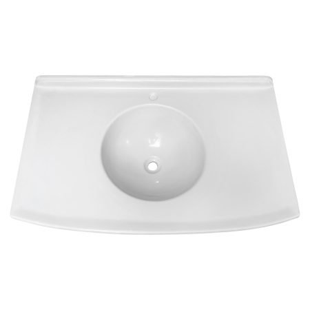 014 Lavabo Sênior Cuba Bola Branco