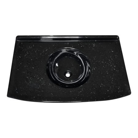 014 Lavabo Sênior Cuba Bola Preto