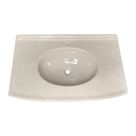 015 Lavabo Sênior Cuba Oval Bege