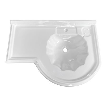 016 Lavabo Sênior Concha Branco