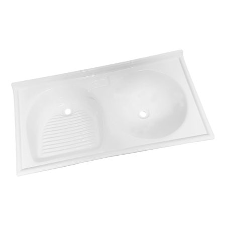 023 Tanque Duplo Júnior - Branco - Marmodelta