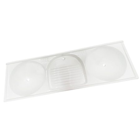 029 Tanque Triplo Delta Grosso - Branco - Marmodelta