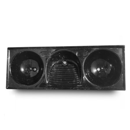 031 Tanque Triplo Sênior - Preto - Marmodelta